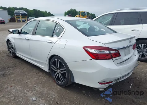 2016 Honda Accord Sport from USA, damaged, VIN 1HGCR2F50GA101918